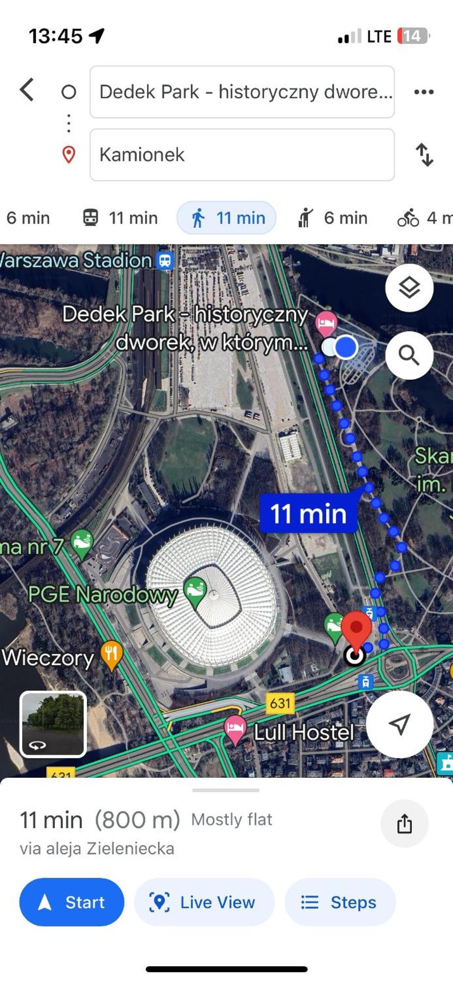 Dedek Park - Historyczny Dworek W Pieknym Parku Skaryszewskim Obok Stadionu Narodowego Warsaw Exterior photo